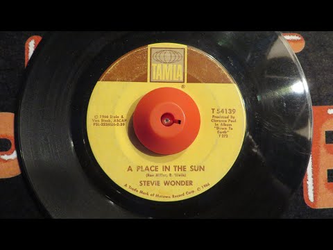 Stevie Wonder - A Place in the Sun (Hot Mono) - Vinyl 45 rpm - 1966