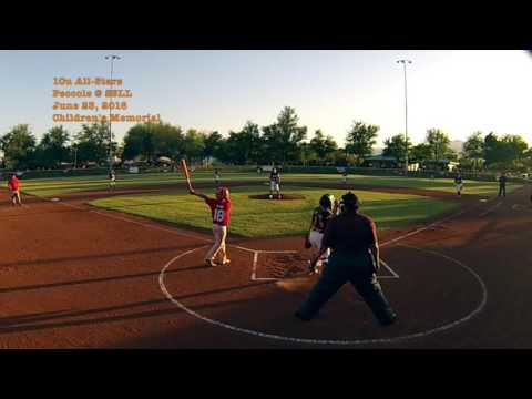 2016-06-23 10u All Stars: Peccole @ SSLL