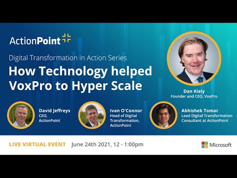 Digital Transformation in Action Series - Event Highlights with Ivan O'Connor, ActionPoint