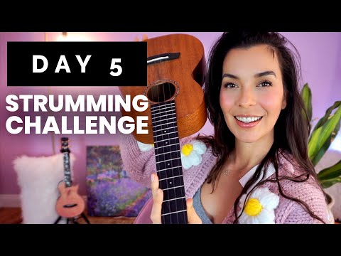 HOW TO Strum A Ukulele for Beginners   Ukulele Strumming Challenge | Day 5 of 5