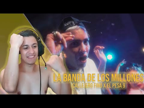 CHILENO REACCIONA A CALLEJERO FINO - 💰LA BANDA DE LO$ MiLLONE$ RKT💰x El Pesa 9 (Shot by Tripwshots)