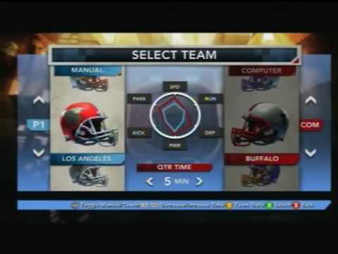 tecmo bowl throwback xbox 360 rosters
