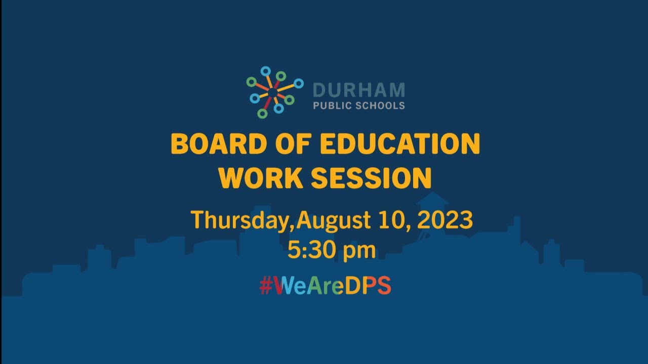 #DPSCommunity | DPS Board of Education Monthly Work Session | 8/10/23