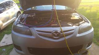 Vacuum & Charging the ac in a 2008 Mazda 6