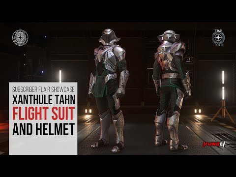 Xanthule Tahn Flight Suit & Helmet - Subscriber Flair Showcase