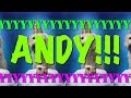 HAPPY BIRTHDAY ANDY! - EPIC Happy Birthday Song