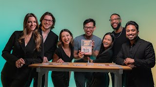 Behind the Scenes! Making a Hollywood themed party game commercial!