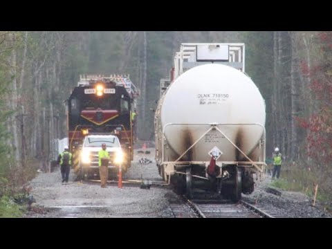 First since 1949: Mass Coastal meet on restored railroad siding in Berkley, MA - 4/2021