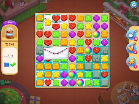 Walkthrough MATCHINGTON MANSION Hard Level 276 / NO BOOSTERS