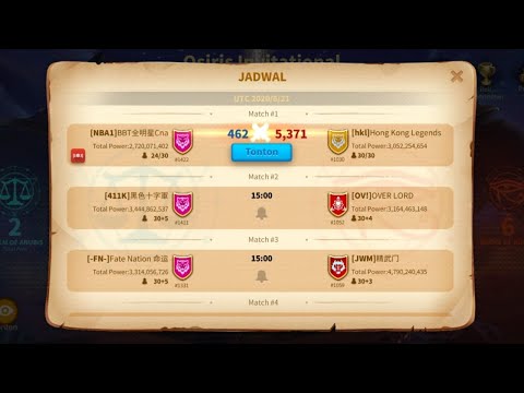 [🔴 LIVE] Rise of kingdom | hkl vs NBA1 | Osiris invitational | Season 1