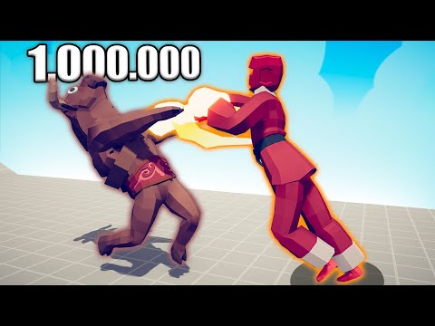 1.000.000 DAMAGE ULTIMATE BOXER vs UNITS - TABS | Totally Accurate Battle Simulator 2023