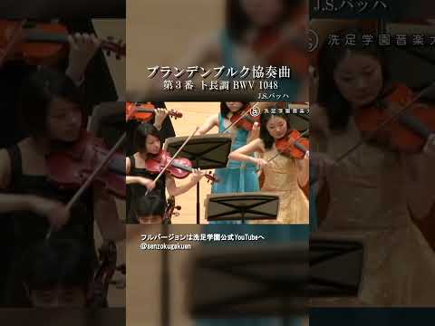 ブランデンブルク協奏曲 第３番 ト長調 BWV 1048