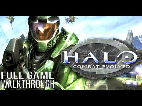 HALO COMBAT EVOLVED Full Game Walkthrough - No Commentary (OG HALO Full Game Walkthrough)