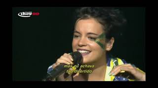Lily Allen Back To The Start live at São Paulo HD 2009