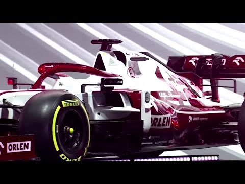 アルファロメオ、2021年のF1シーズンに向けて新車を公開 (Alfa Romeo unveils new car ahead of 2021 F1 season)