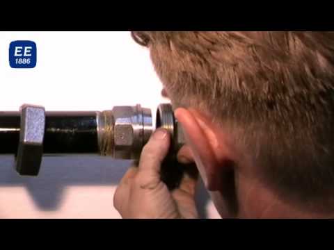 The proper assembling by using taper union