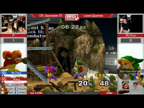 CFLS 72 - Pi (Samus) vs PG | Plup (Young Link)