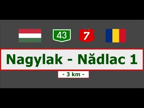 Crossing the border: Nagylak (H) - Nădlac 1 (RO) (Febr. 28, 2017)