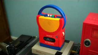 Video thumbnail for 1991 My First Sony Sing-Along Kiddie Cassette Recorder (TCM-4500) - Part 1 by BrooklynMouseReturns
