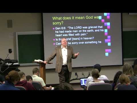 Dr. Ted Hildebrandt, Old Testament Literature, Lecture 8B -- Pathos of God, God changing his mind