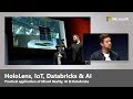 HoloLens Meets IoT Databricks And AI Ignite 18