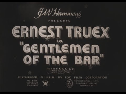 Gentlemen of the Bar (1934)