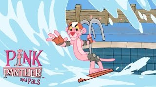 Extreme Skateboarding and Surfing Panther! | 35 Minute Pink Panther and Pals Compilation