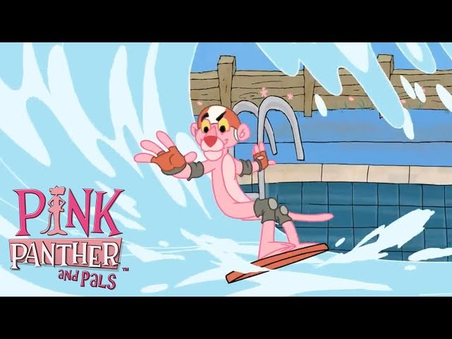 Extreme Skateboarding and Surfing Panther! | 35 Minute Pink Panther and Pals Compilation