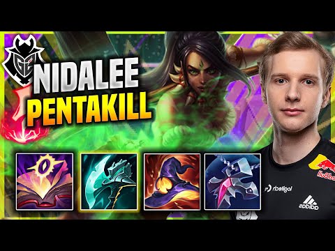 JANKOS GETS PENTAKILL WITH NIDALEE NEW BUFFS! - G2 Jankos Plays Nidalee vs Ekko! |