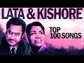Top 100 Songs Of Lata Kishore Timeless Love Duets Jukebox From The Golden Bollywood Era