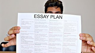 How To Make My A* Essay Plans! THIS WILL CHANGE YOUR REVISION!