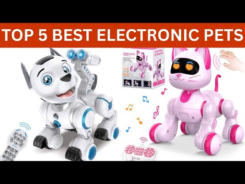 🐾 Top 5 Best Electronic Pets | Smart Interactive Pet Toys 2025 🐾