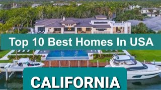  TOP 10 BEST Homes in USA | CALIFORNIA - USA