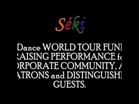 Ikesima Brown in seki dance drama