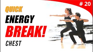 2 Minute Energy Break with Gilad | Chest