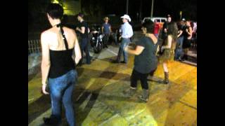 Tush push line dance -✪- VIVA LAS VEGAS BRUCE SPRINGSTEEN