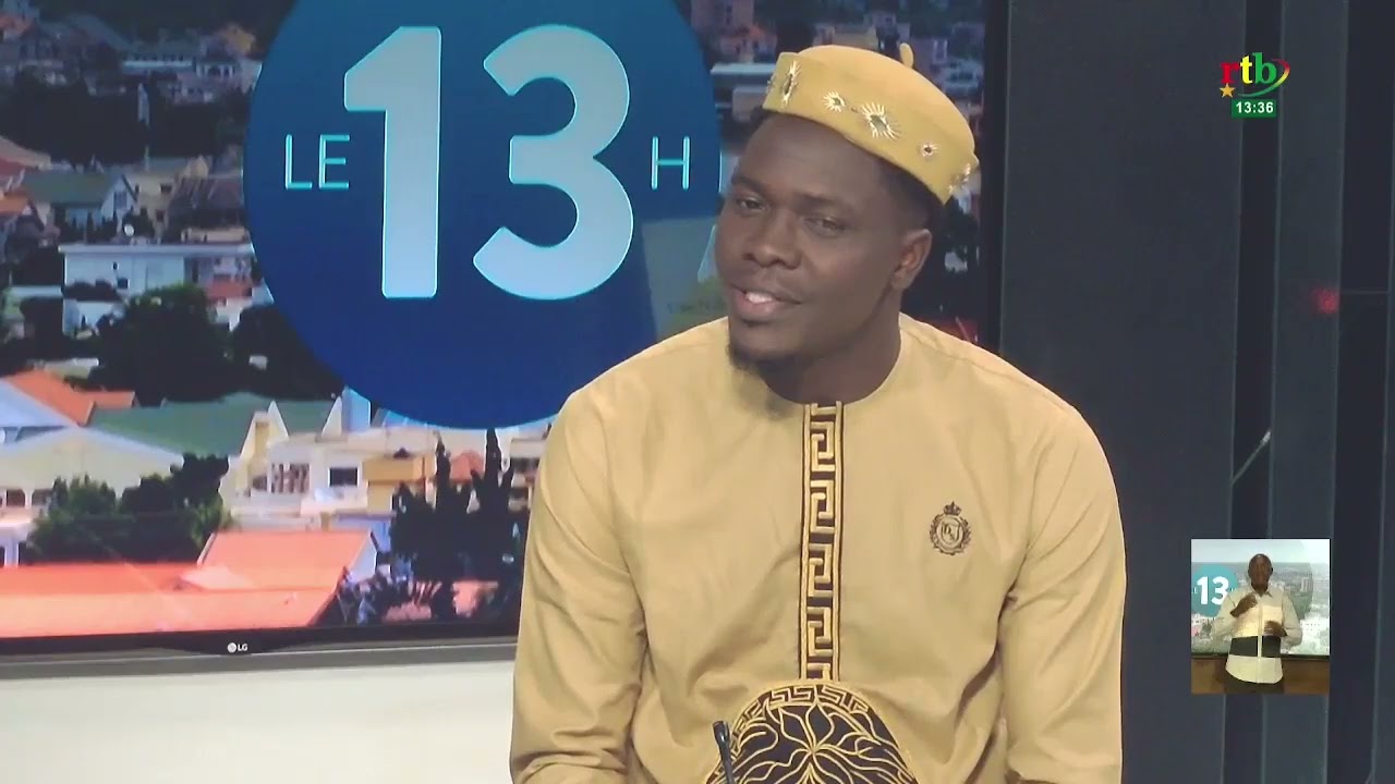 L’humoriste Karim La Joie était l’invité culture de la RTB.