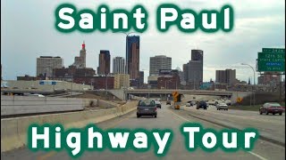 preview picture of video 'Highway Tour of Saint Paul'