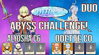 ⚔️ Can the NEW Characters Odette & Alyosha REALLY Beat Spiral Abyss 12?! | Genshin Impact