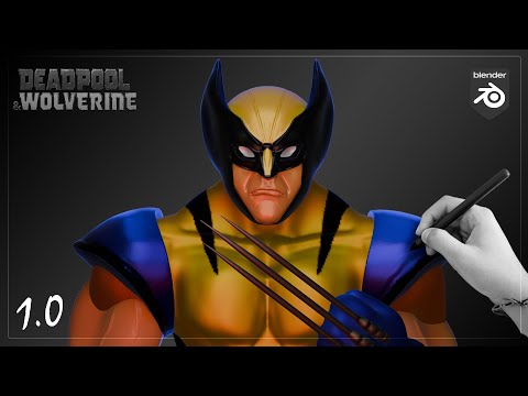 Wolverine Sculpture Timelapse - Deadpool & Wolverine 2025