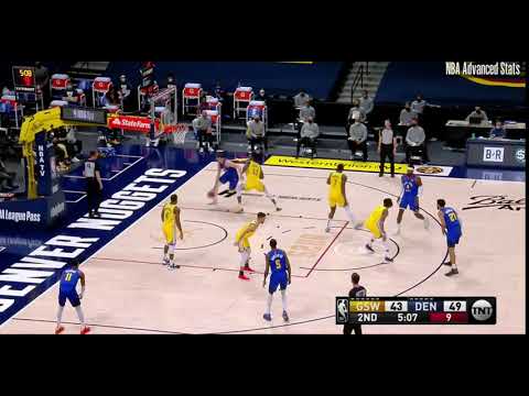 Nikola Jokic reverse dunk vs. Warriors