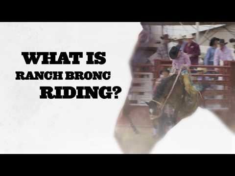 Cowgirls "What is Ranch Bronc Riding?"