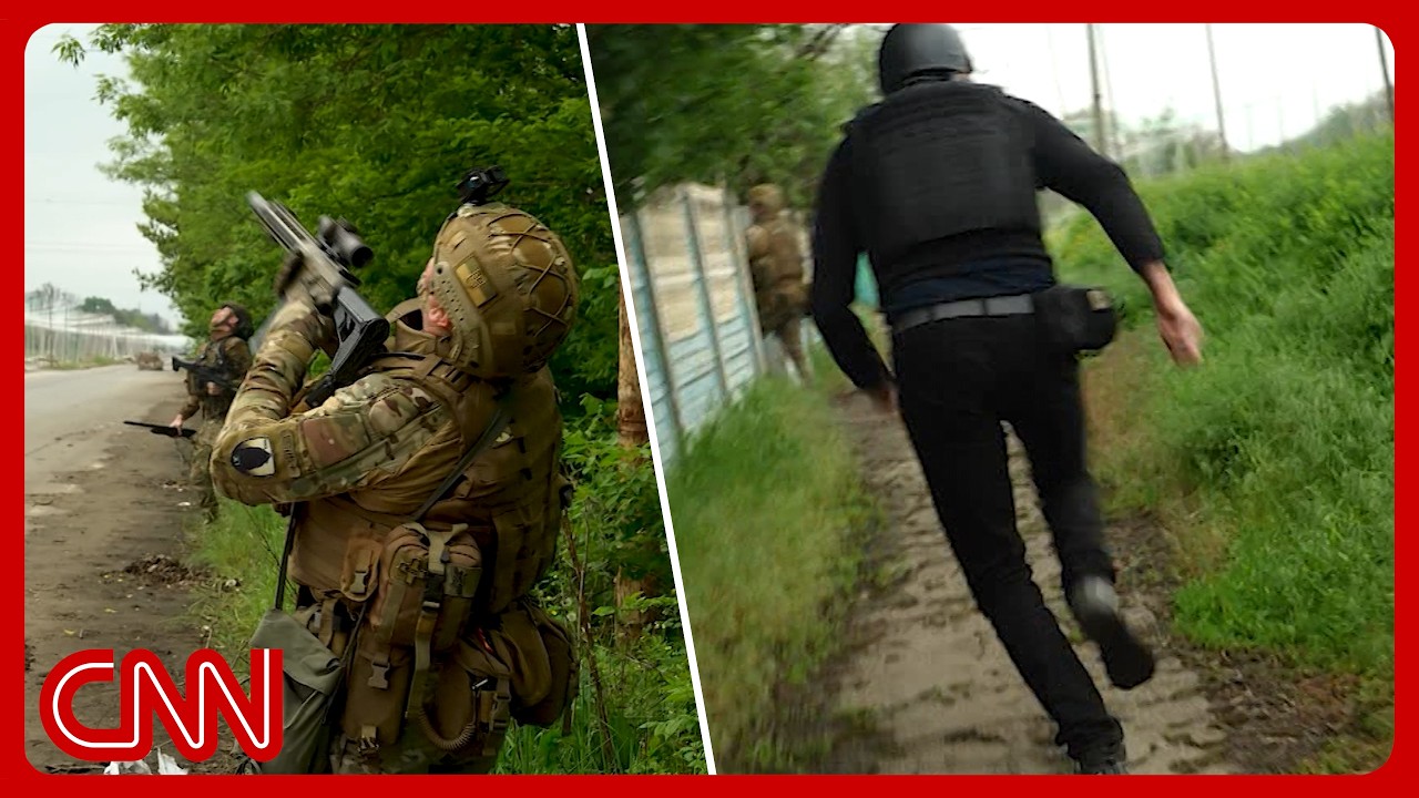 CNN captures 14 Russian drone attacks on Ukraine's 'Road of Life'