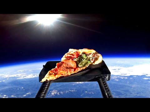 I Sent A Slice Of Pizza To Space, Then Ate It