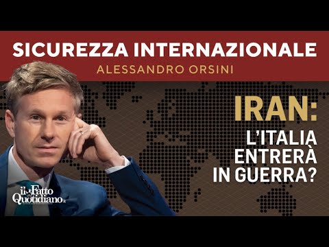Iran: l'Italia entrerà in guerra? La diretta con Alessandro Orsini