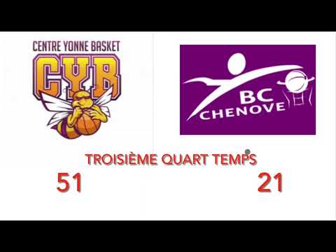 Championnat région U13M CTC CYB -BC CHENOVE  Part 2