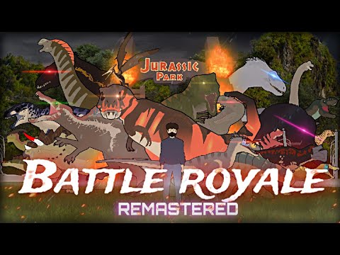 Jurassic world Battle royale Remaster /Dinosaurs stick nodes animation /(2025)