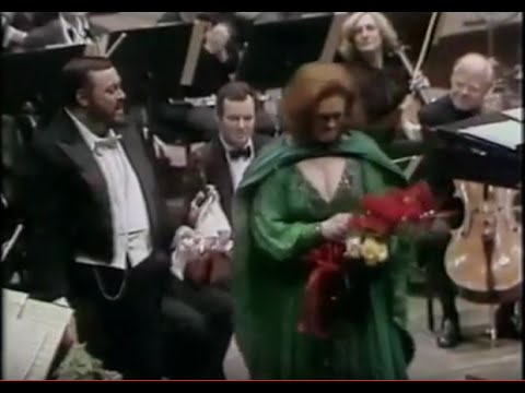 FILM.L.Pavarotti and J.Sutherland.1979.FIRST Joint Recital.Lucia de Lammermoor.Sulla tomba.