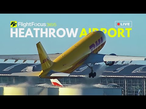Heathrow Airport Live - Thursday 22nd January 2026