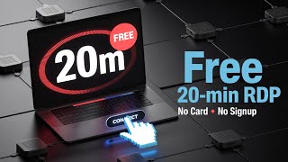 Get Free RDP Right Now — Legitimately, No Strings Attached